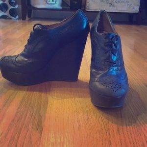 Aldo Platform Wedge Loafers